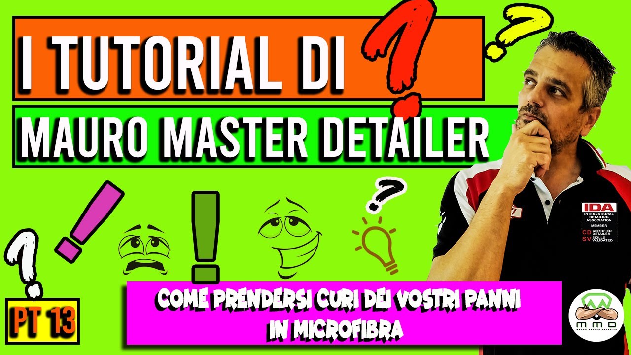TUTORIAL  - COME LAVARE E PRESERVARE I MICROFIBRA