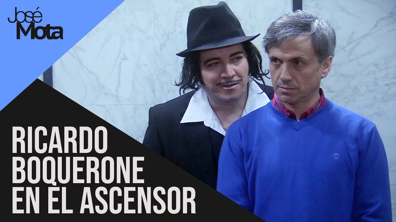 Ricardo Boquerone en el ascensor | Jos&eacute; Mota