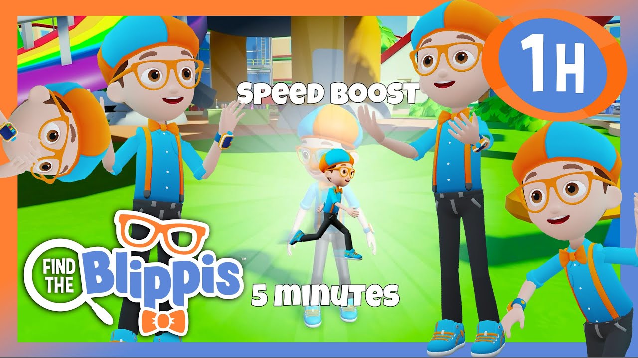 Must-Try Easy Blippi Roblox Game 🎮🎯 |  Find the Blippi SPECIAL |  Moonbug Kids - Games & Playtime