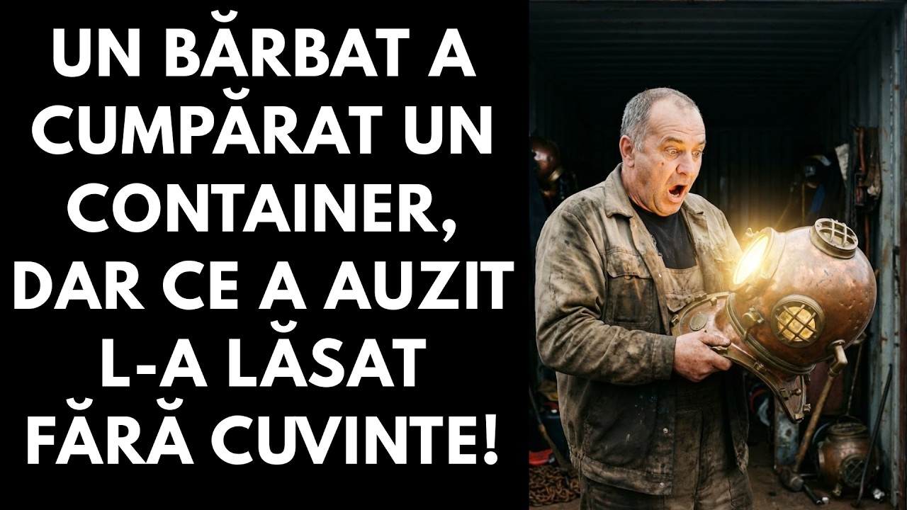 Un bărbat a cumpărat un container, dar ce a auzit l-a lăsat fără cuvinte!