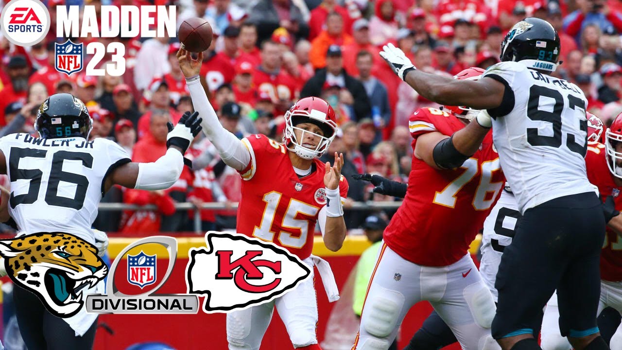 Jaguars vs. Chiefs Divisional Round - Madden 23 Simulation Highlights