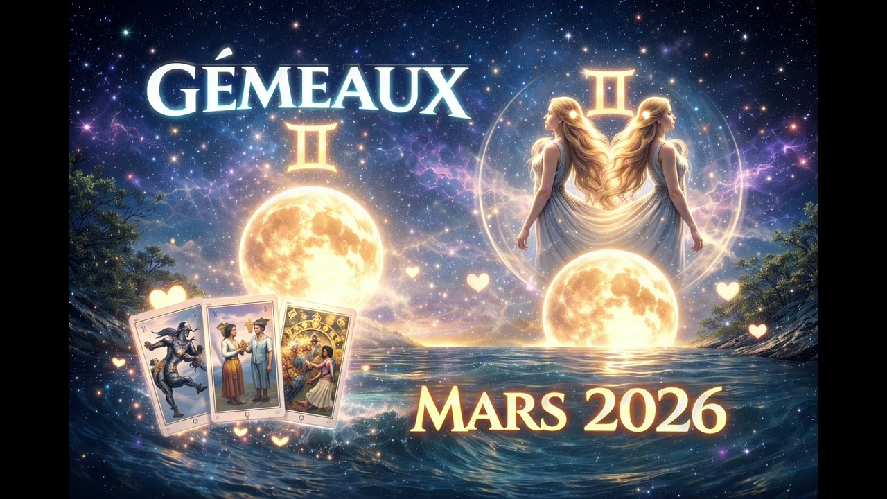 GÉMEAUX Mars 2026 : Une Vérité Éclate… Et Tout Peut Changer