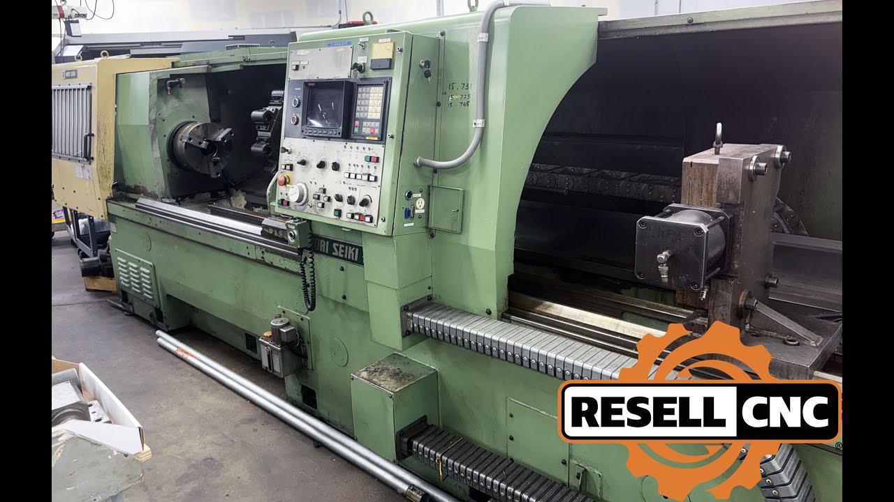 Mori Seiki TL-40B/3000 Flat Bed CNC Lathe