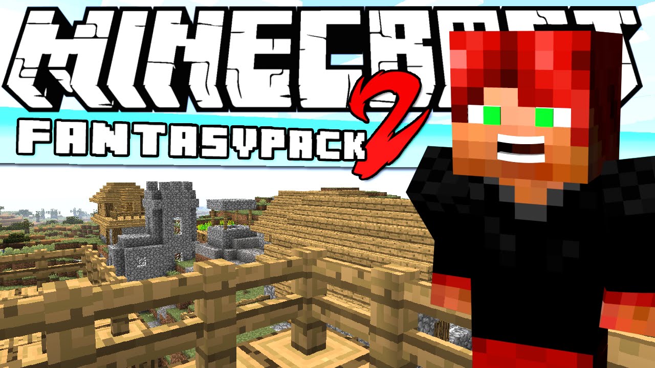 Minecraft FantasyPack 2 - Ep.1: SPAWN IN UN VILLAGGIO!