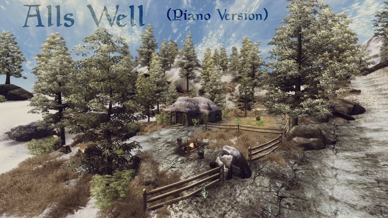Alls Well (Piano Version) - The Elder Scrolls IV: Oblivion (Cover) by Caleb Hennessy