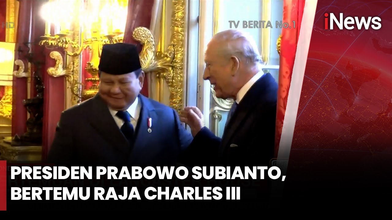 Isu Lingkungan jadi Pembahasan Presiden Prabowo Bertemu Raja Charles III | iNews Prime 22/1