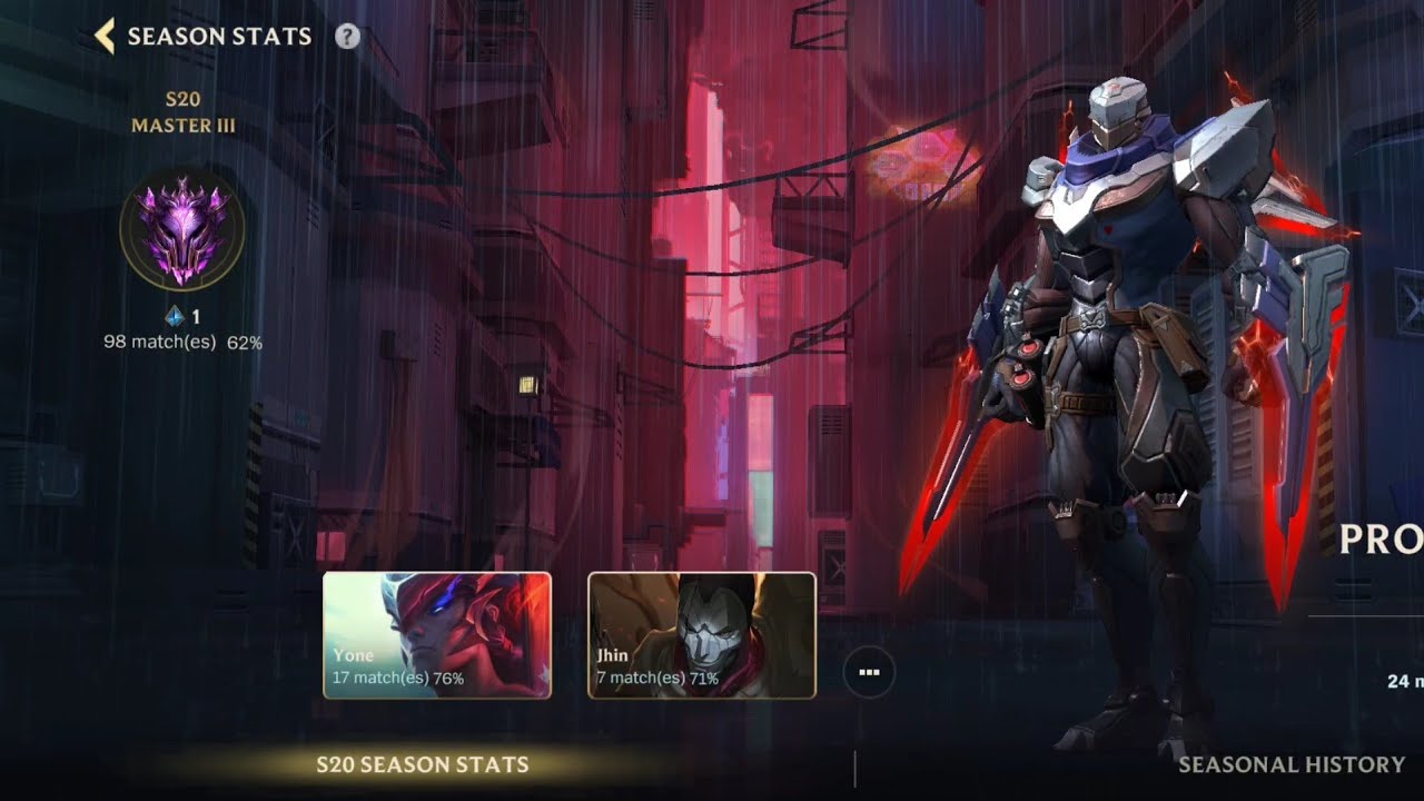 Wild Rift: Reached Master Again ❤️