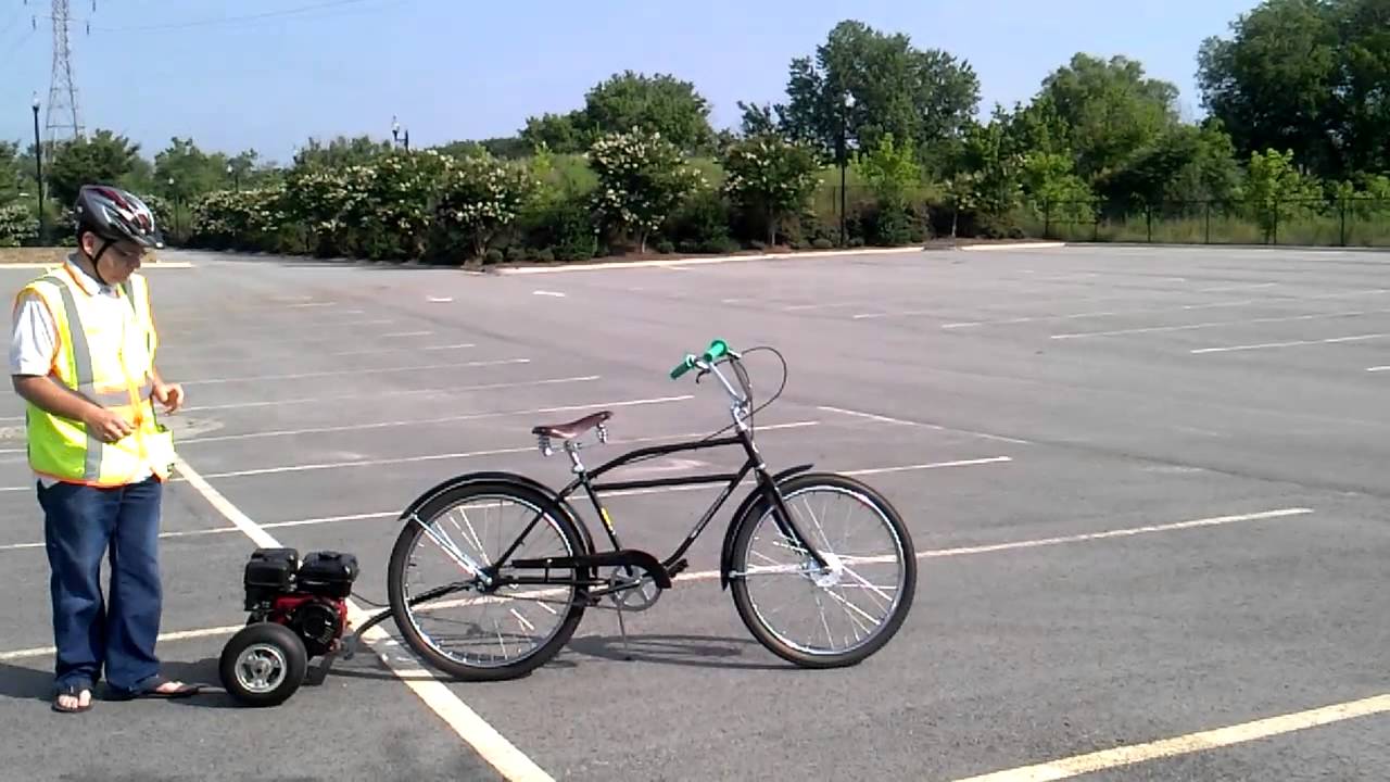 The Motorvator - A self-driving bicycle trailer