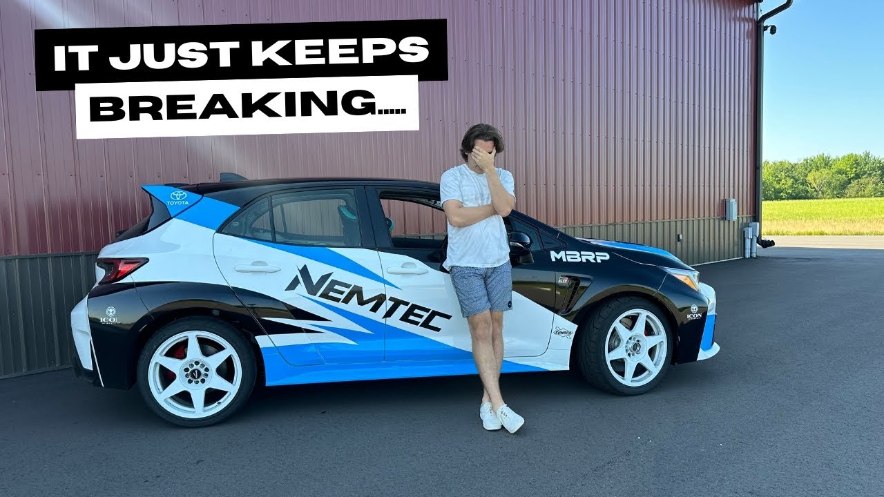 500hp GR Corolla Race Car has so many issues....  (BUT ITS SOOO FAST!!!)