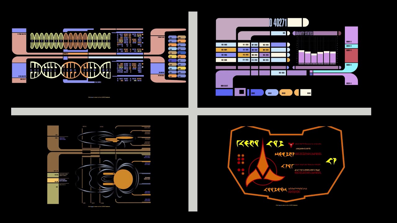 LCARS ANIMATIONS Star Trek