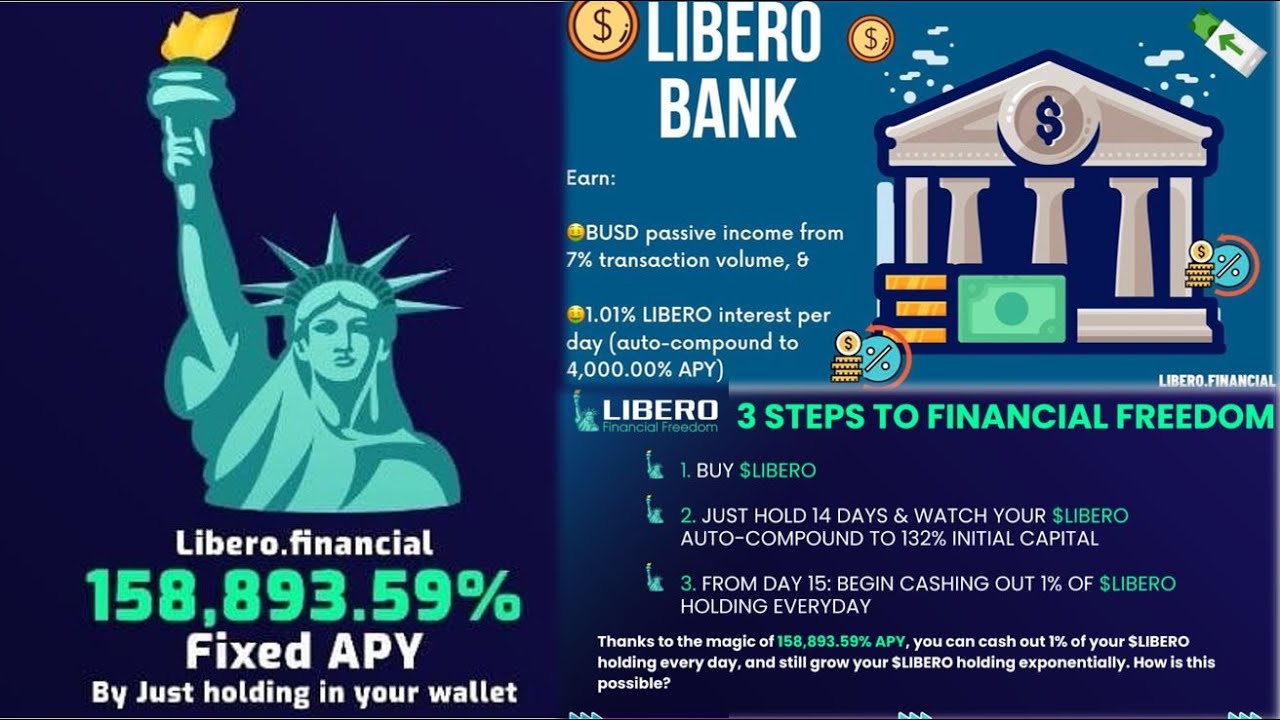 How to Earn 158,893.59% ROI + BUSD Rewards Every 30 Minutes in Defi 3 | Libero Token Review