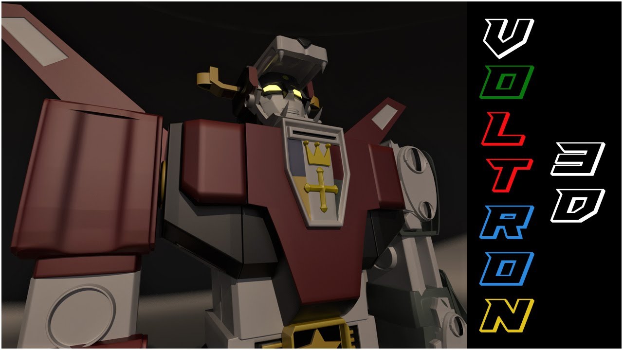 Voltron ( Golion ) 3DS VIDEO ANIMATION