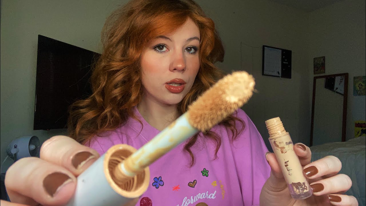 ASMR| DOING YOUR MAKEUP✨On A Stormy Day ⛈