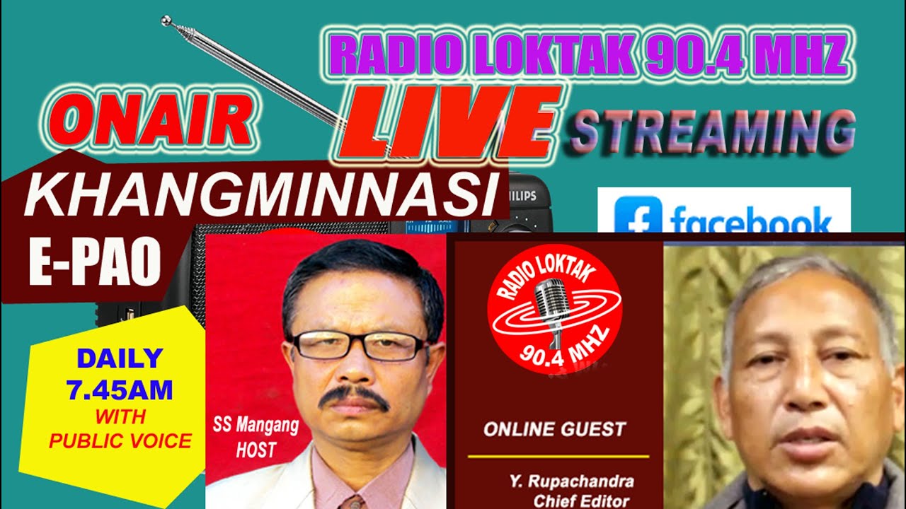 KHANGMINNASI E-PAO || 2026 January 31 Saturday || Guest- Rupachandra Imact TV || Host- SS Mangang
