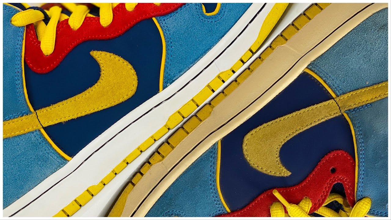 [QUICK-FIX EP1] Nike Dunk High SB PacMan Restoration (How To Clean/Condition Suede, Whiten Midsoles)