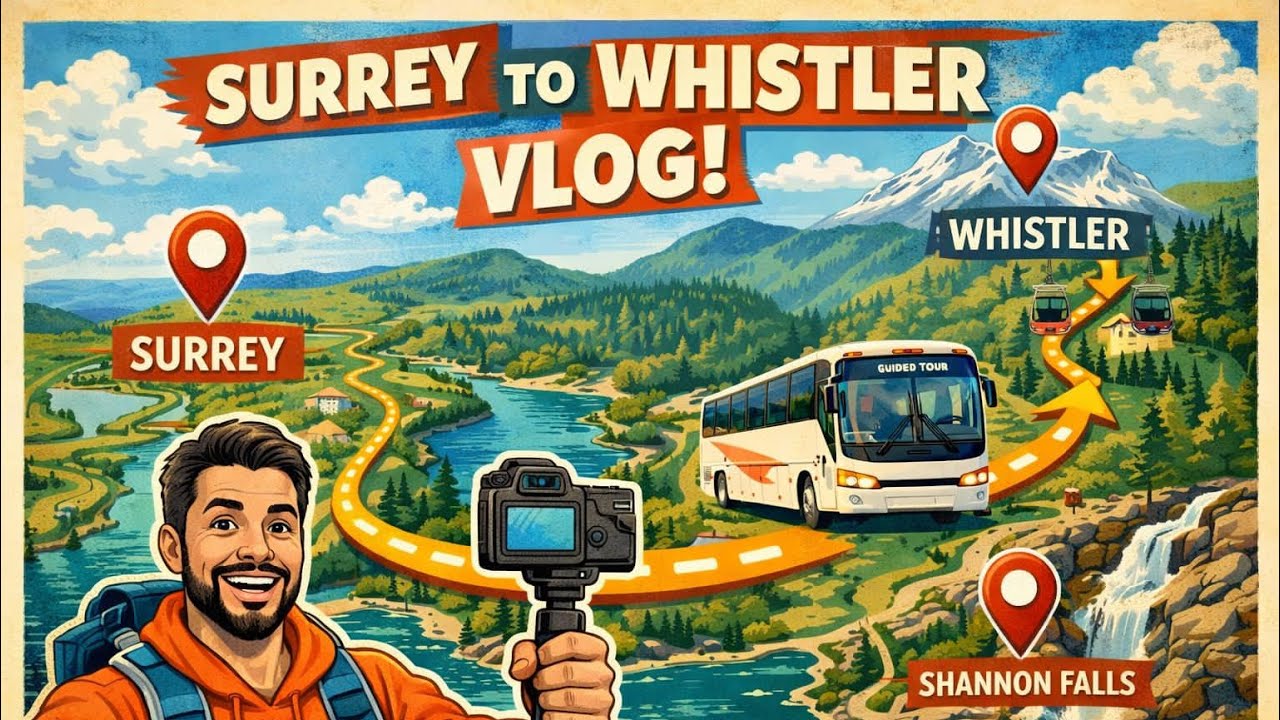 SURREY TO WHISTLER VLOG 🍁🇨🇦