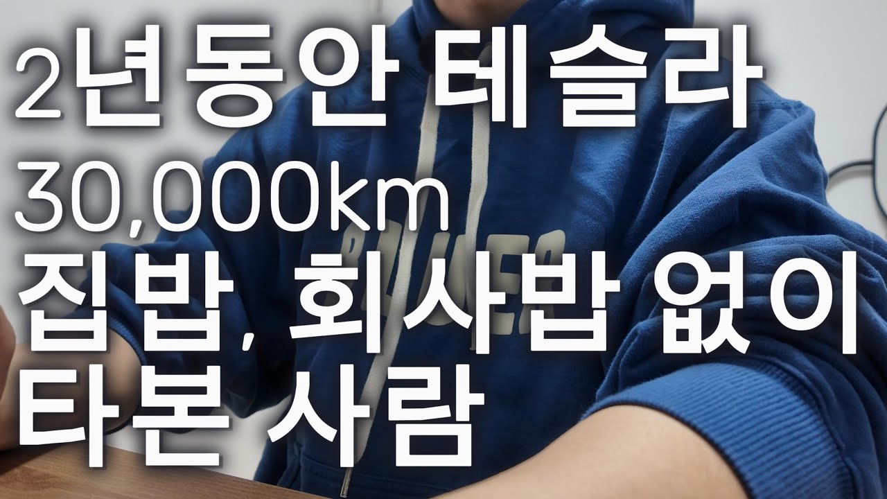 테슬라 집밥 회사밥 없이 2년동안 3만km 타본 썰
