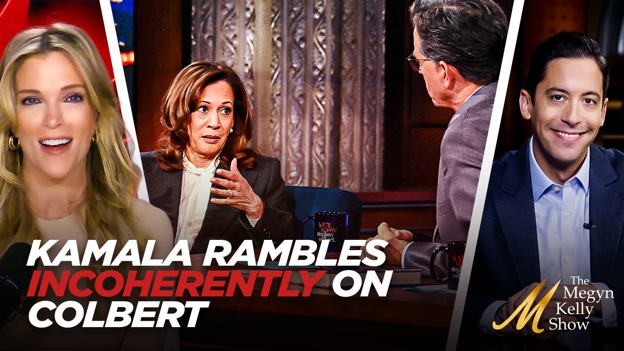 Kamala Harris Rambles Incoherently on Colbert About Headphones and More Nonsense, w/ MIchael Knowles