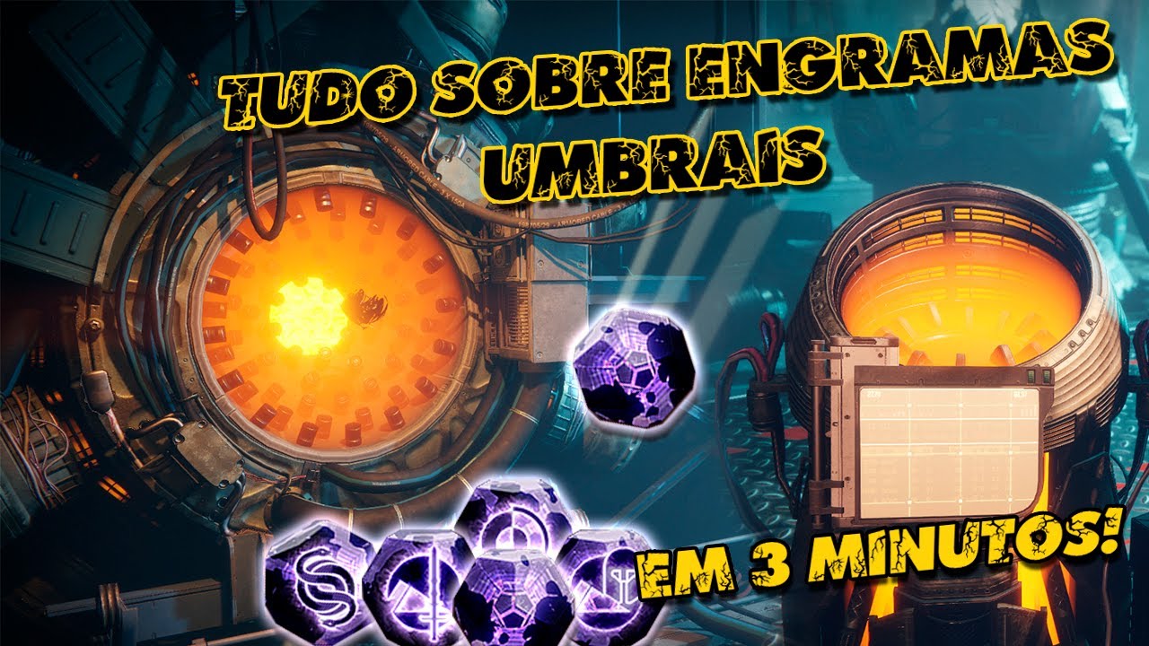Destiny 2 - Dicas - Tudo sobre engramas umbrais em 3 minutos!!