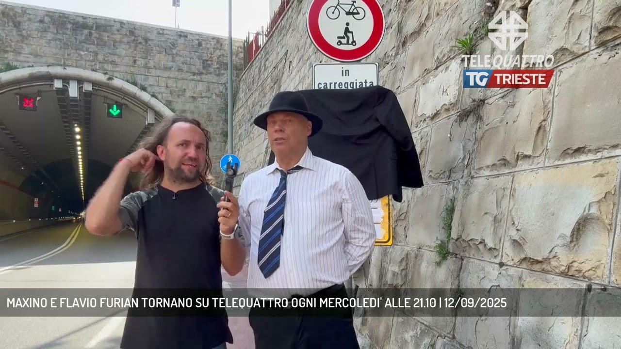 MAXINO E FLAVIO FURIAN TORNANO SU TELEQUATTRO OGNI MERCOLEDI' ALLE 21.10 | 12/09/2025