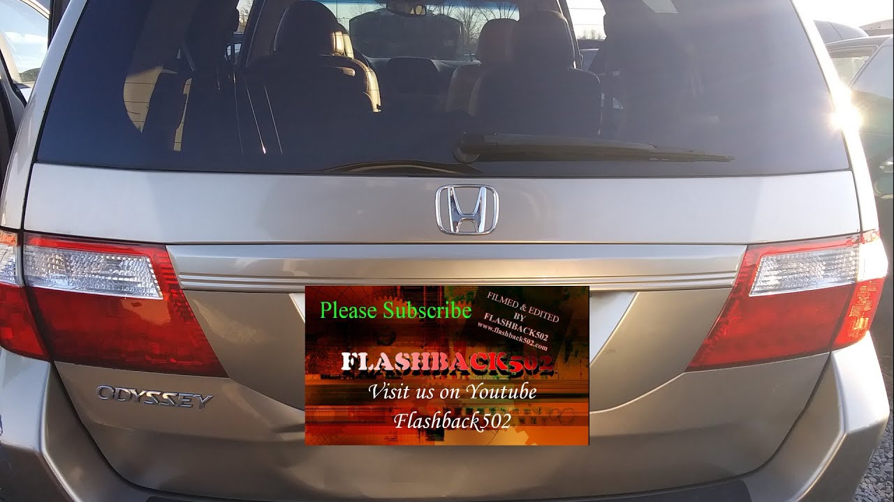 Honda Odyssey 2005-2017  Brake/Tail Light & Assembly Change!
