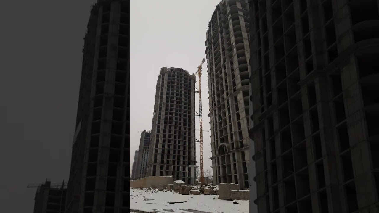 From Ground to Skyline | Grozny Construction Site.Real Footage#grozny#russia gineering #jobsite 2026