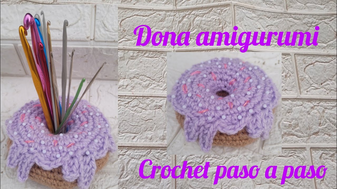 Dona amigurumi, alfiletero a crochet paso a paso #dulcectochet #amigurumi #tutorialcompleto 