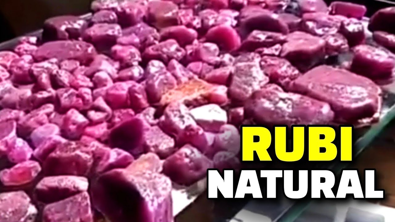 VEJA COMO &Eacute; ENCONTRADO O RUBI