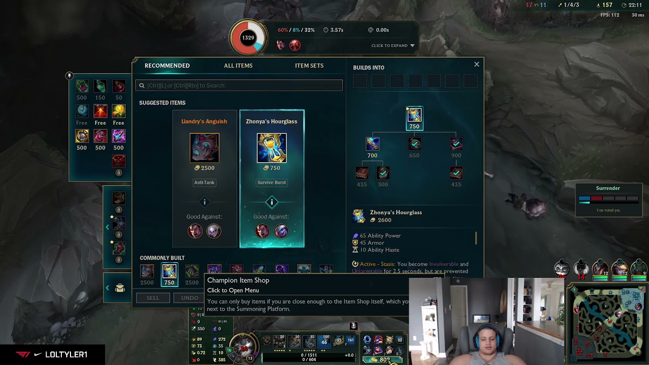 Tyler1 gets reminded of Riot's double hotfix on Amumu