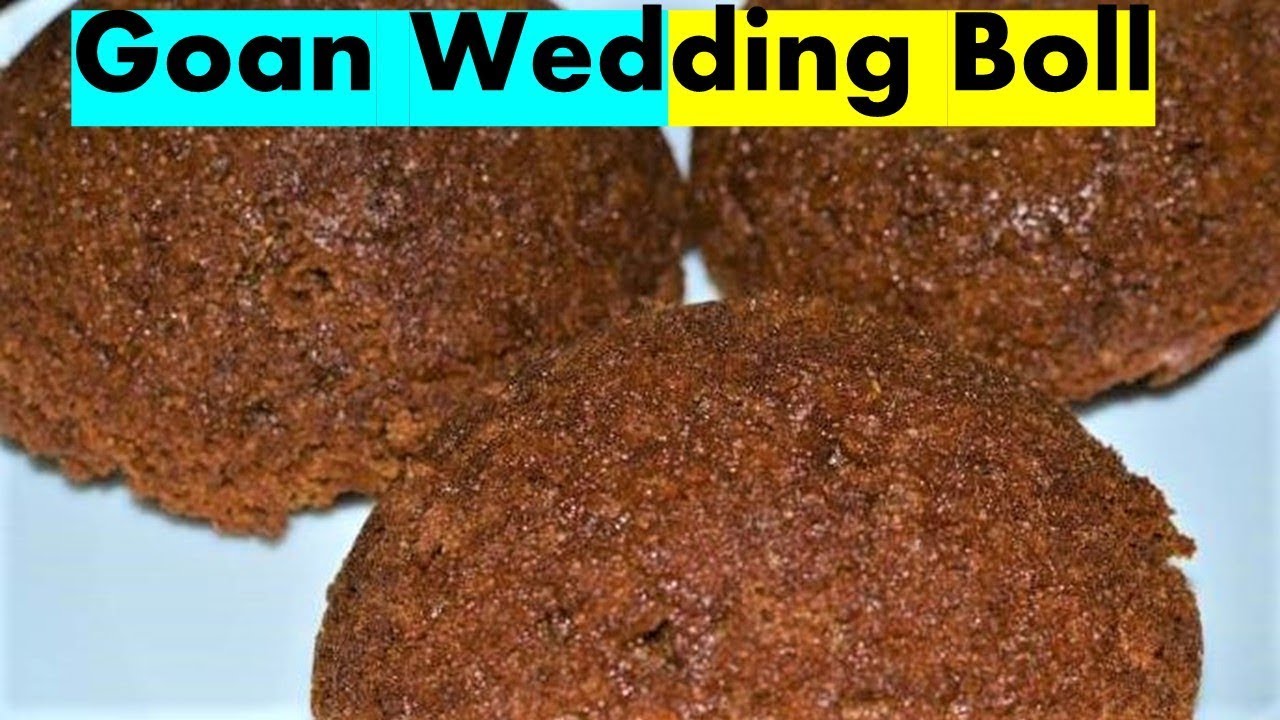 Goan Wedding Sweet Boll 