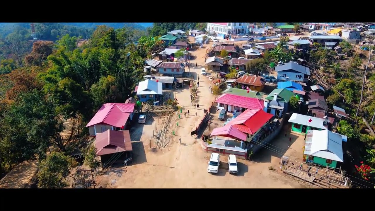 Tukunasami Village | Satakha | Zunheboto | Nagaland | Aerial Video | 2025