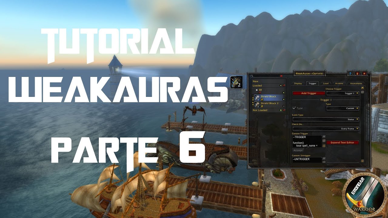 Tutorial Weak Auras - Parte 6. Habilidades con cargas