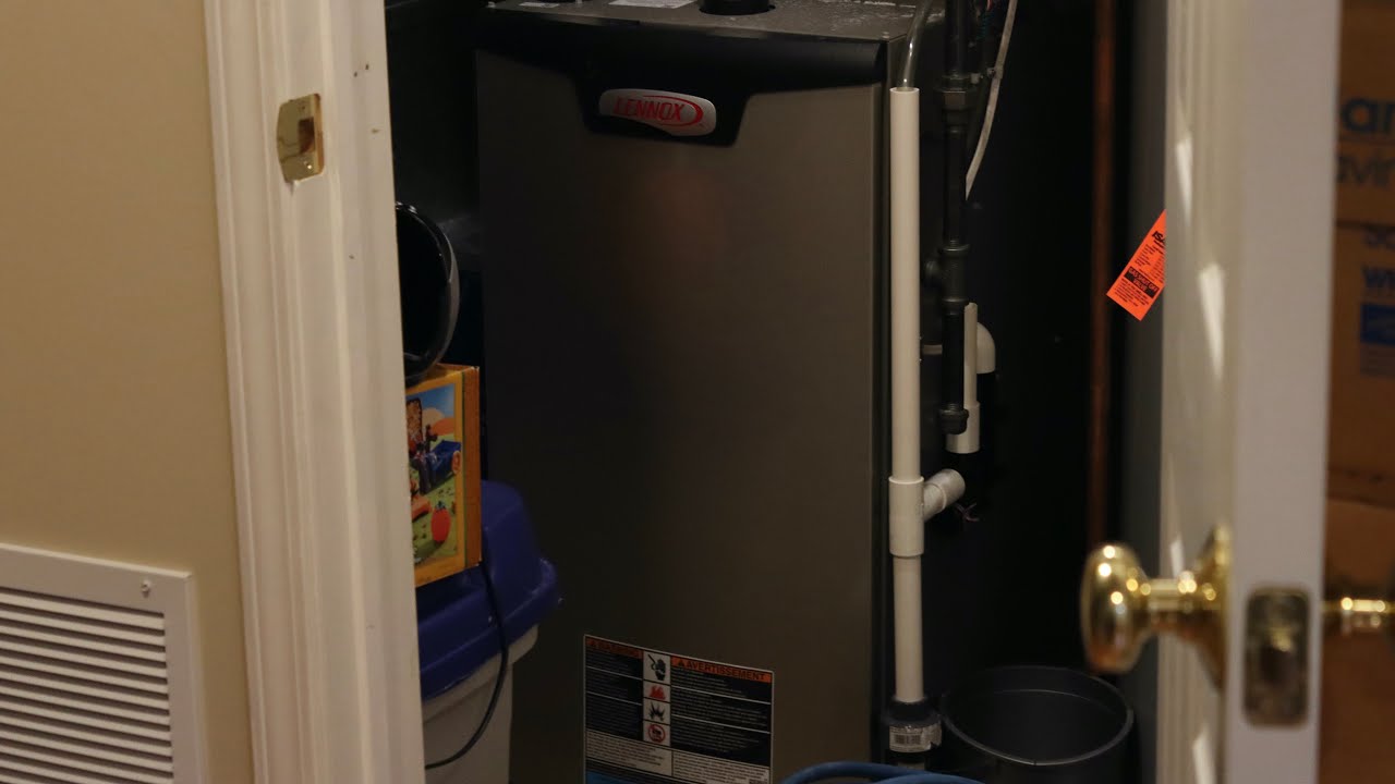 Full run up and rundown of Lennox SLP98UHV Variable-Capacity Gas Furnace