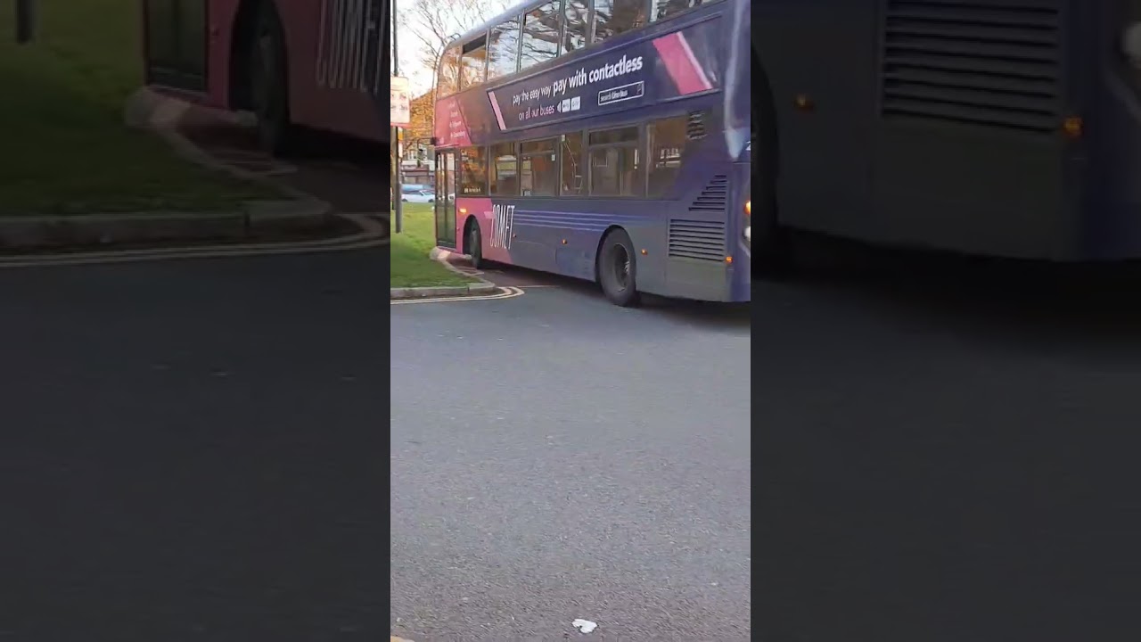 Uno| 254 YX17NRJ on route 614 (Non-tfl)