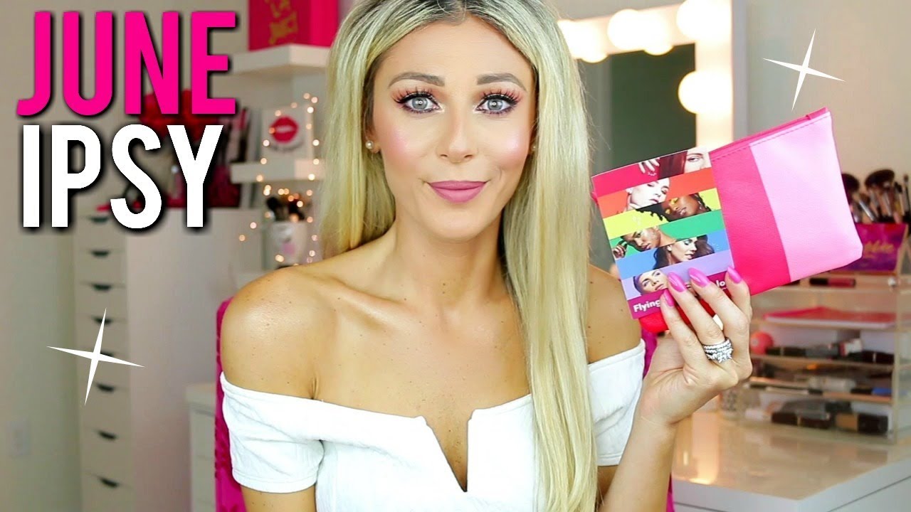JUNE IPSY GLAM BAG UNBAGGING 2018