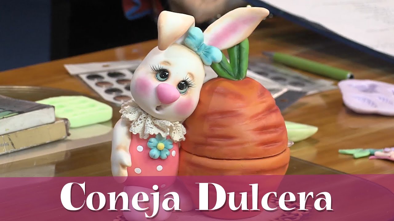 Paso a paso cómo realizar Coneja Dulcera en Porcelanicrón