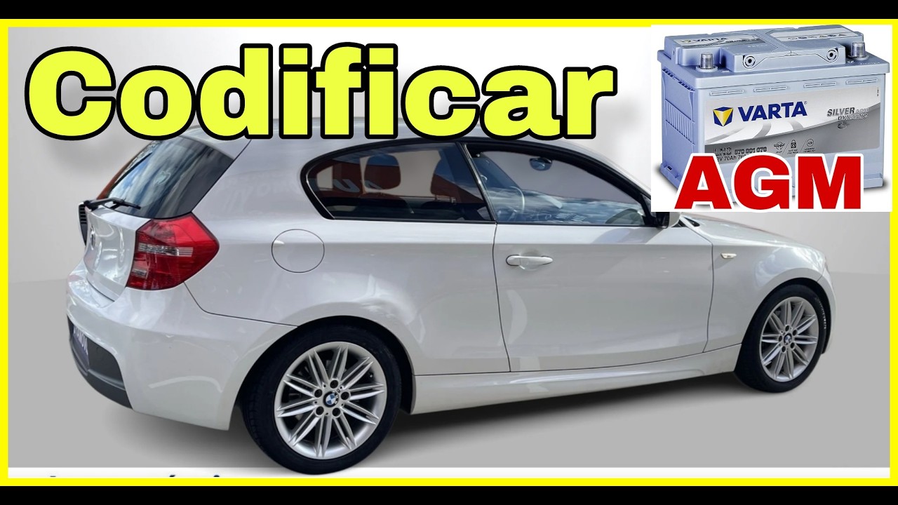 Como Cambiar y Codificar Batería AGM | Bmw Serie 1 | Start Stop