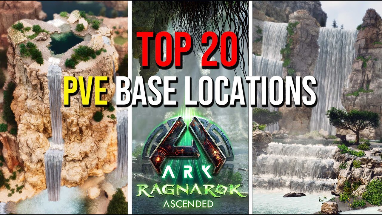 ТОП-20 баз PvE в Ragnarok | ARK: Survival Ascended