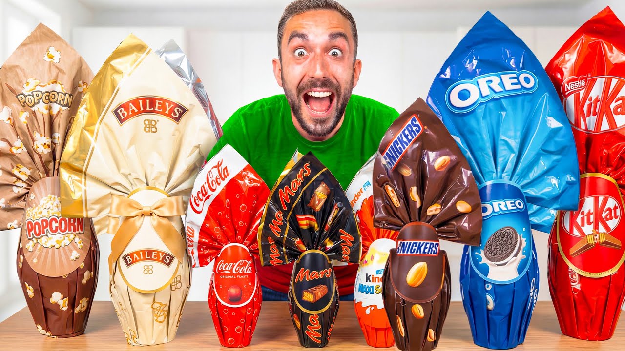 HO COMPRATO LE UOVA DI PASQUA PI&Ugrave; STRANE DEL SUPERMERCATO !! - Mai viste prima!