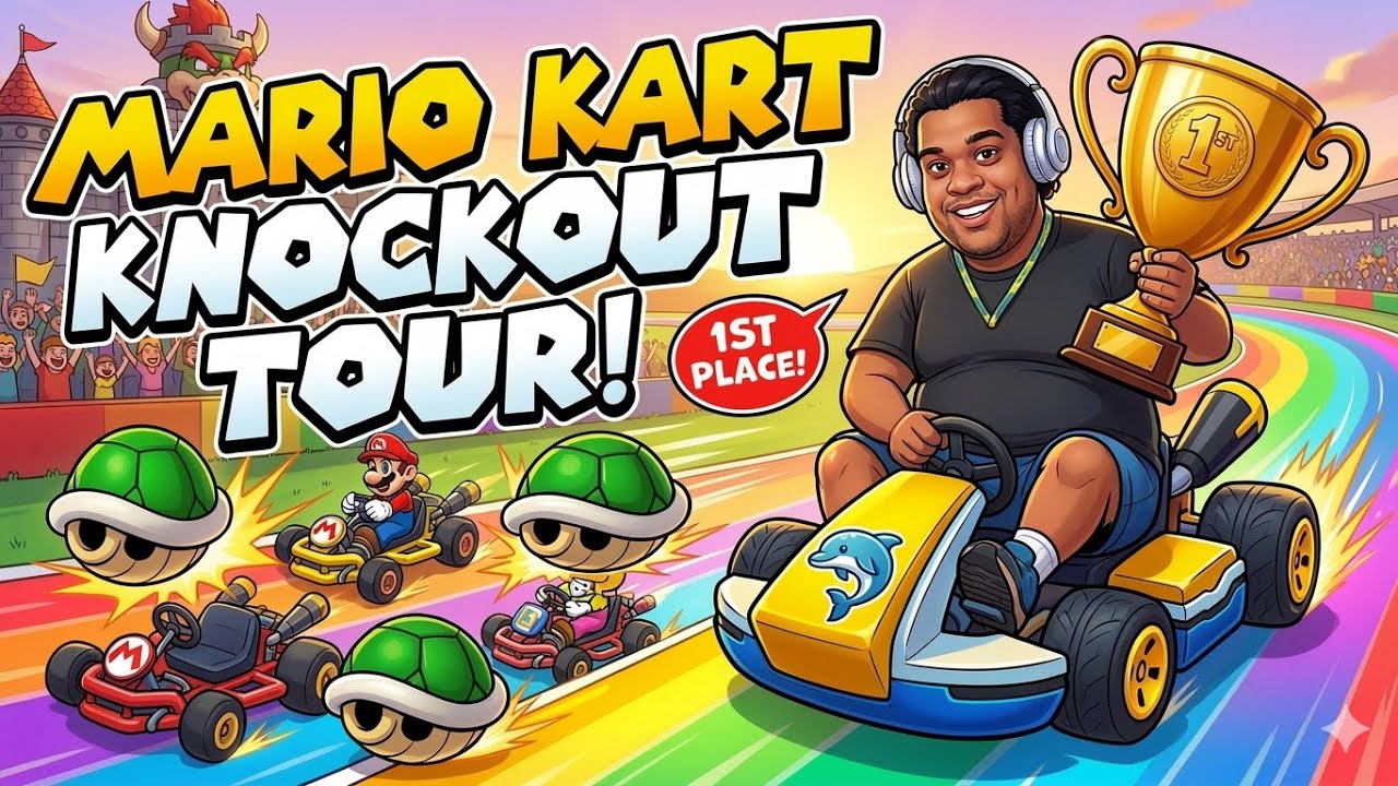 Mario kart knockout tour win 