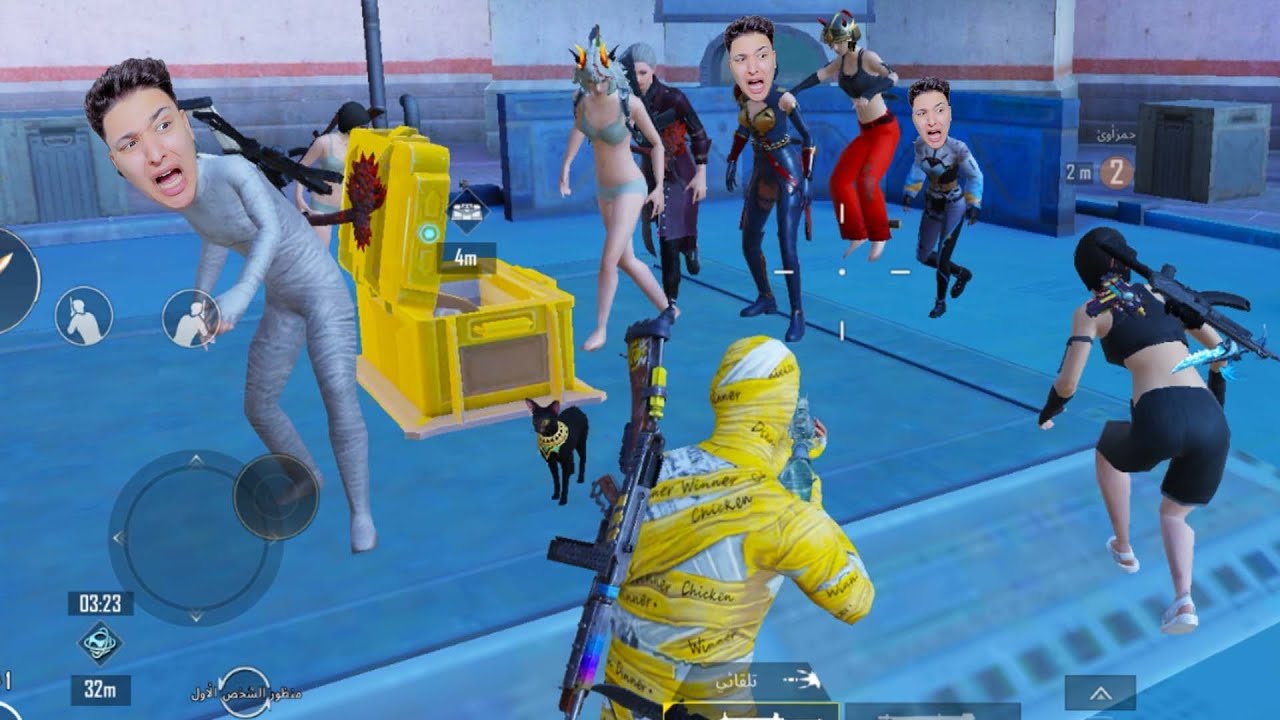 لعبت استغماية انا وصحابى فى ببجى 😂 مود ببجى الجديد