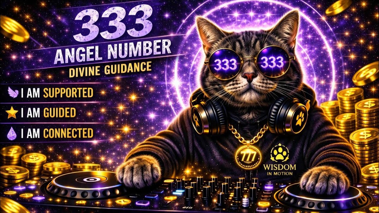 🔮333 YOU ARE GUIDED✨on loop Drum & Bass Affirmations 💫 Divine Guidance Sleep & Meditation alignment 