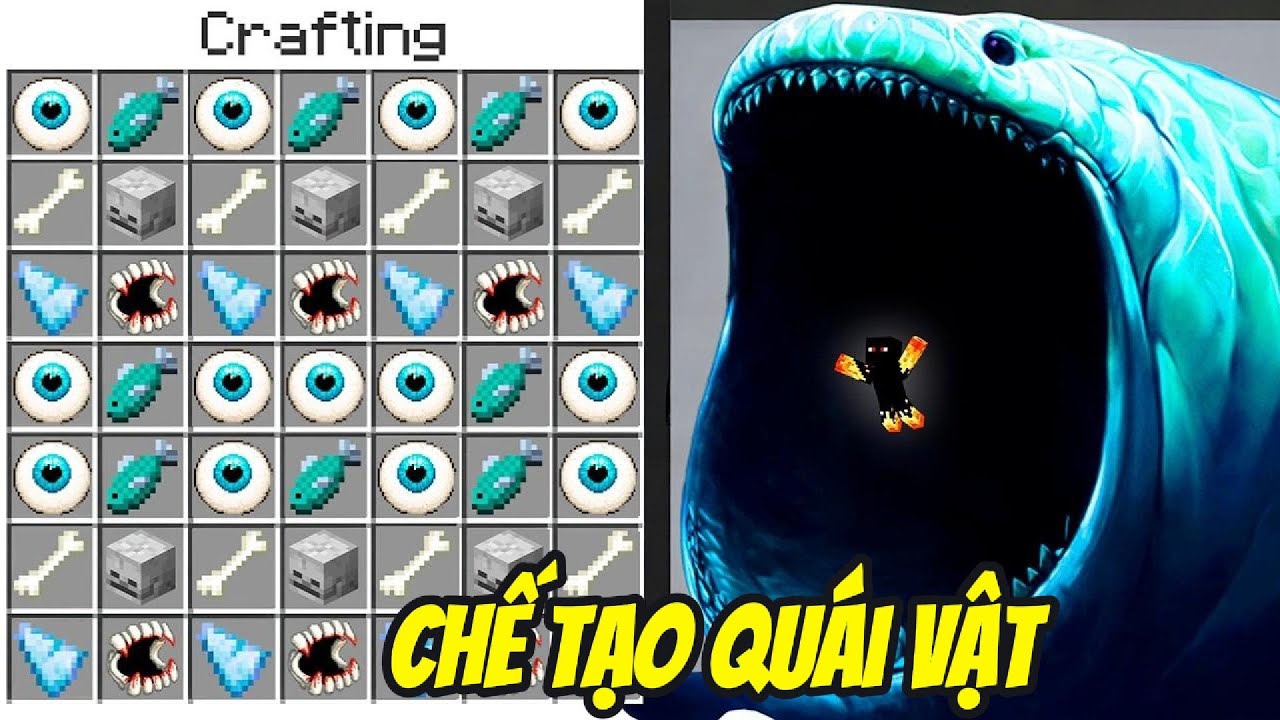 Thử Thách CHẾ TẠO QUÁI VẬT NỔI TIẾNG TRẢ THÙ THẰNG BẠN THÂN KHỐN NẠN Trong Minecraft Siêu Bất Ổn🤣