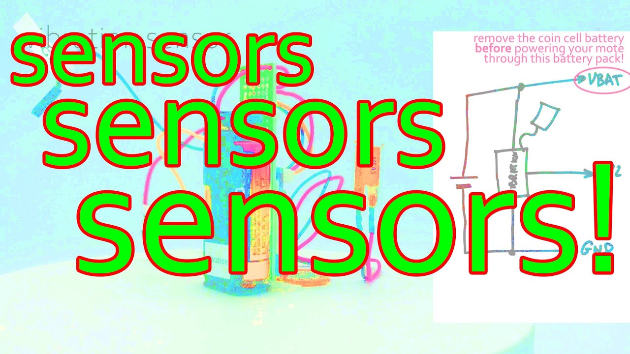 Parade away, little sensors