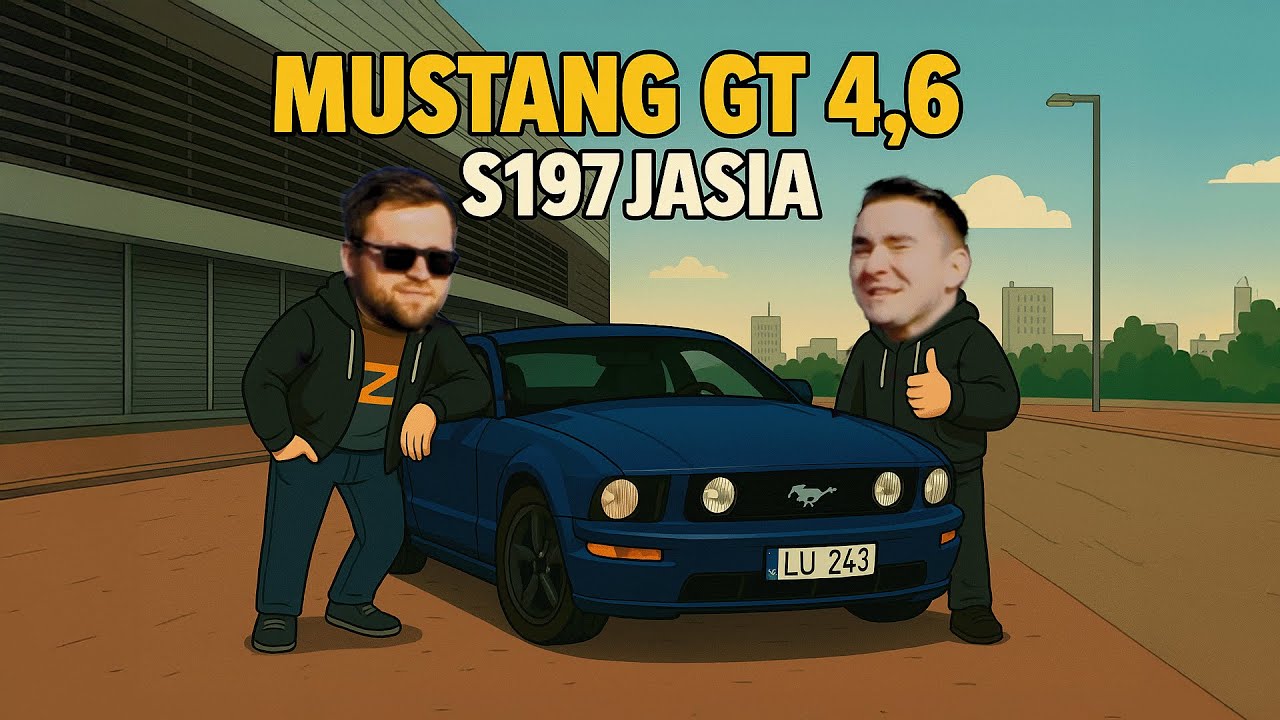 Mustang GT 4.6 S197 Jasia &ndash; Driftująca Bestia na Polskich Ulicach! | American Wheels