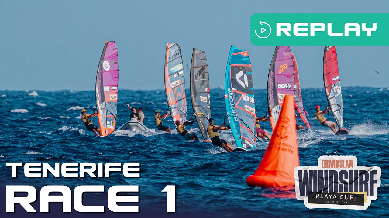 Replay: Elimination 1 - Slalom-X | Playa Surf CBbC Hotel Tenerife El Médano Windsurf Grand Slam