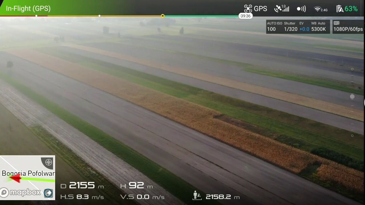 Zasięg Mavic Air rtyb FCC - test 1, Mavic Air Range Test,