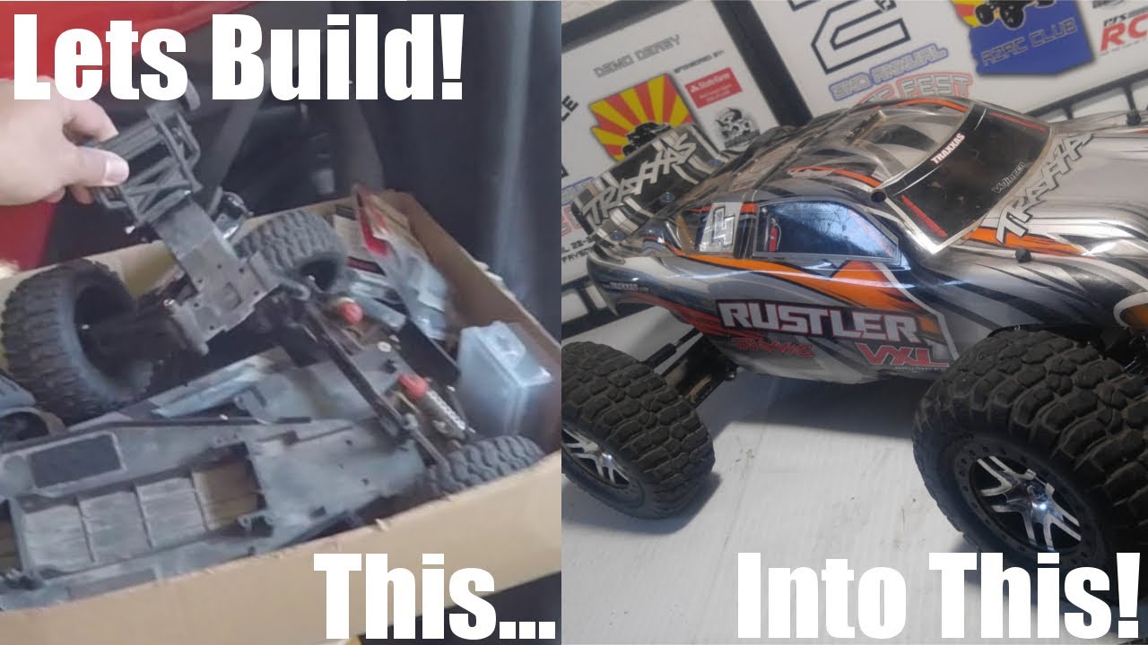 Lets Build: Traxxas Rustler Restoration - It was in a box for goodness sake!