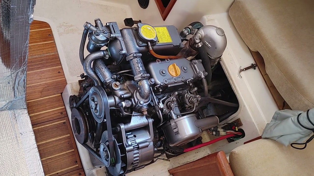 1995 Yanmar 2cyl cold start in 42° weather