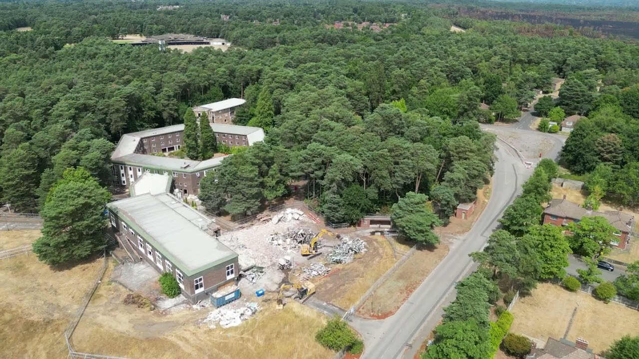 Deepcut Officers Mess Demolition